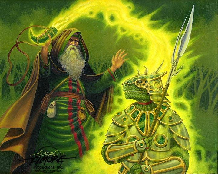 Wizard Elmo Larry Elmore The wizard: Descripción de la obra | Arthive