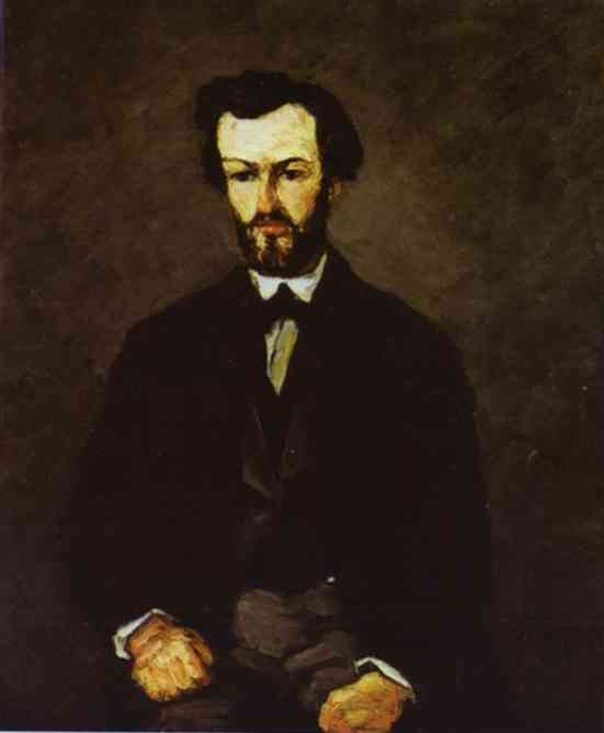 Paul Cezanne. Antoine Valabrega的肖像