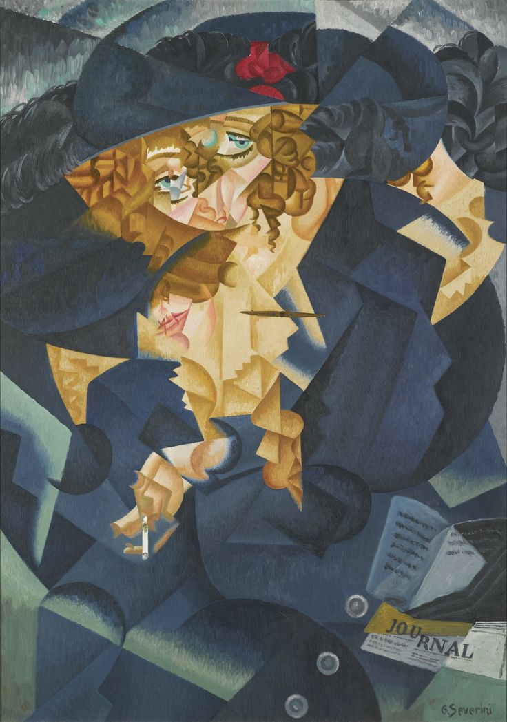 Gino Severini. Le rythme abstrait de Mme M.S.