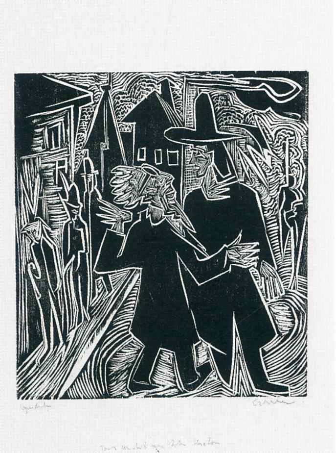 Ernst Ludwig Kirchner. David and Absalom