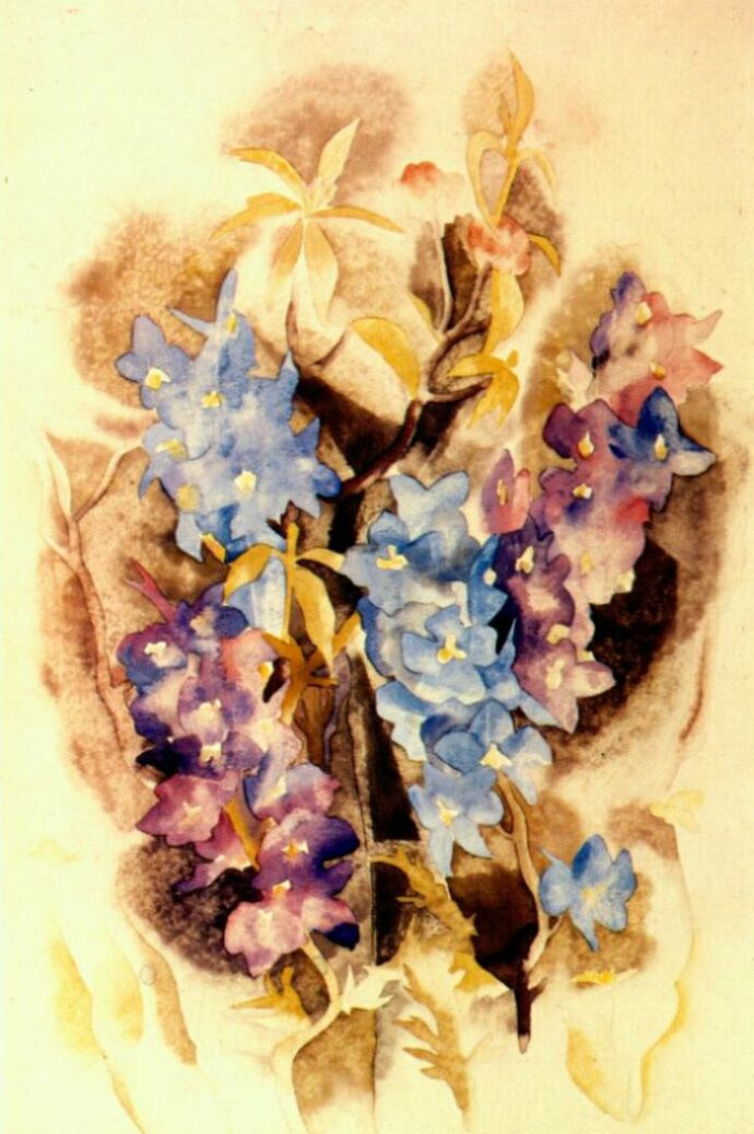 Charles Demuth. Delphinium