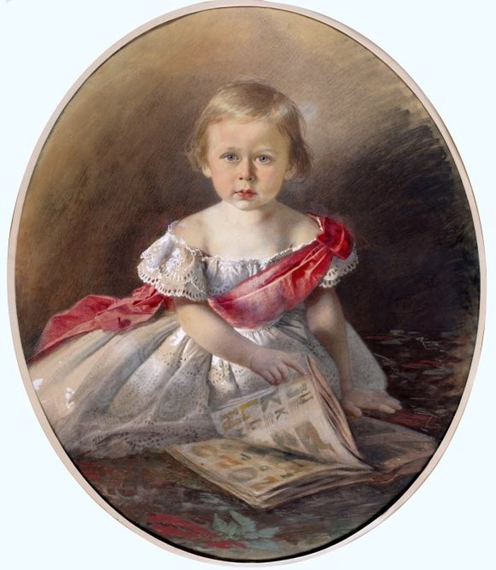 Ivan Nikolayevich Kramskoy. Portrait of an unknown woman (perhaps a portrait of the artist's daughter Sofia)