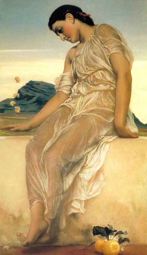 Frederic Leighton. Girl