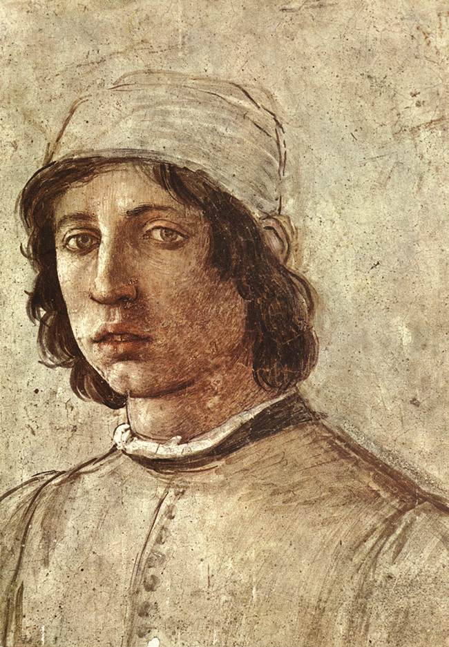 Filippino Lippi. Self-portrait