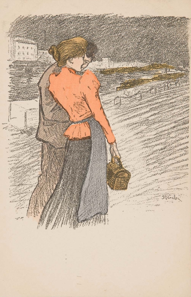 Theophile-Alexander Steinlen. Go for a walk?