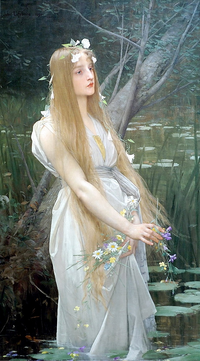 Jules Joseph Lefebvre. Ophelia. 1890