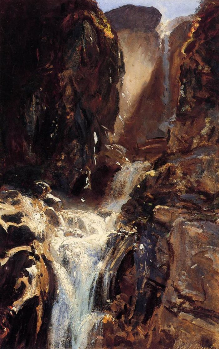 John Singer Sargent. Waterfall