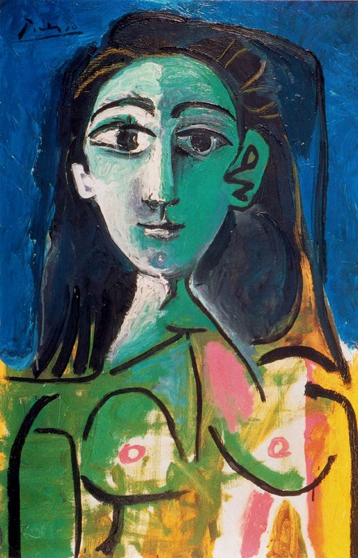 Pablo Picasso. A young woman (Portrait of Jacqueline)