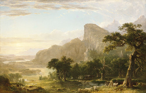 Asher Brown Durand. Landscape scene