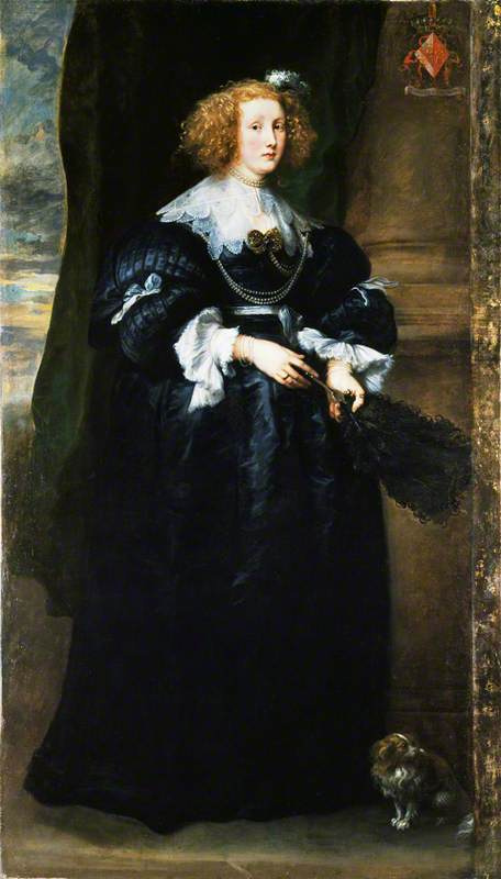 Anthony van Dyck. Portrait of Marie de RAE