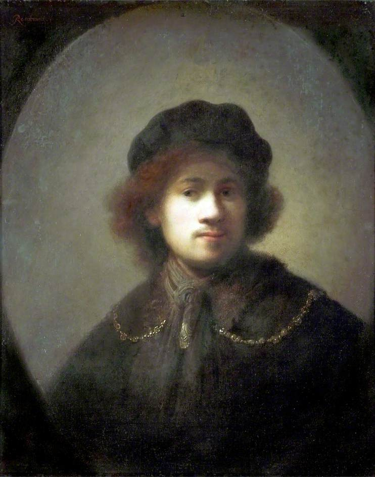 Rembrandt Harmenszoon van Rijn. Portrait of the Artist as a Young Man