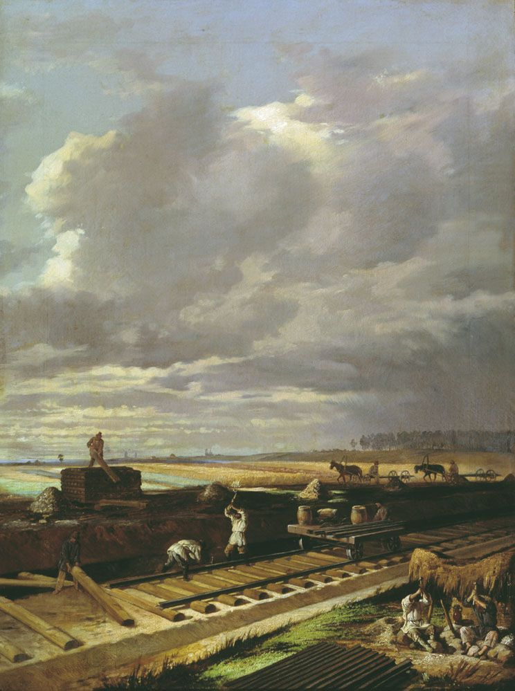 Vasily Vladimirovich Pukirev. The construction of the railway