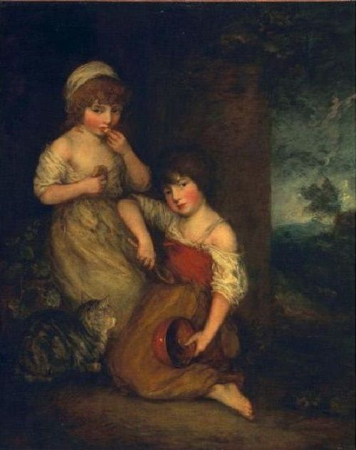 Thomas Gainsborough. Young Hobbies and Gandarela