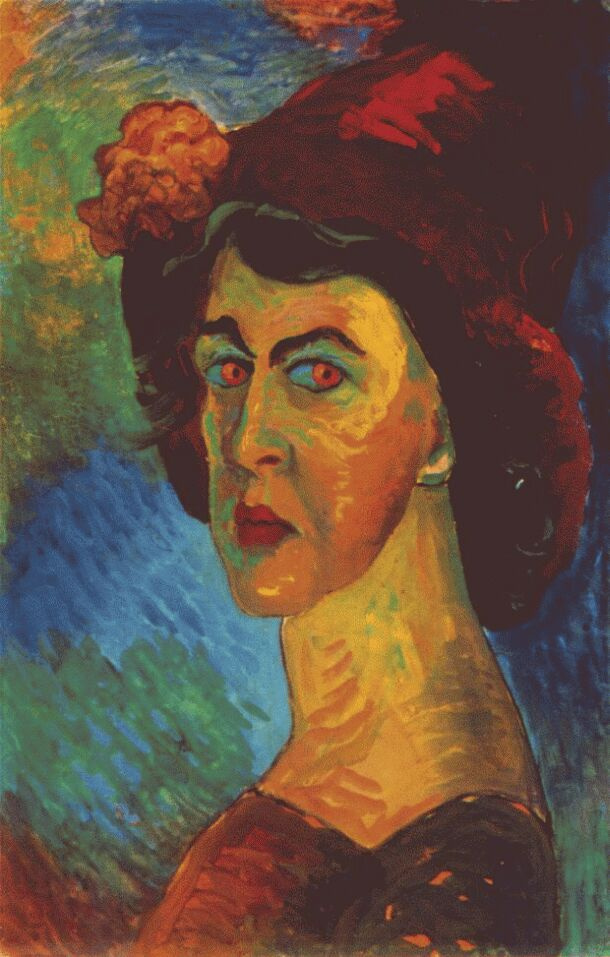 Marianna Vladimirovna Verevkina. Self-portrait