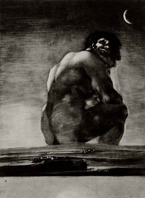 Francisco Goya. Colossus