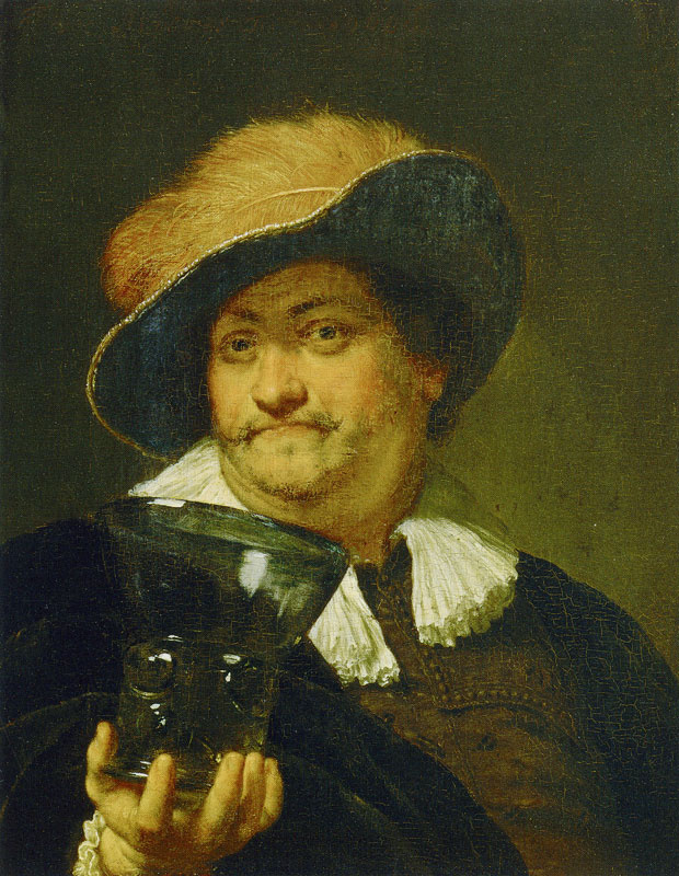 Franz van Miris the Elder. Self-portrait