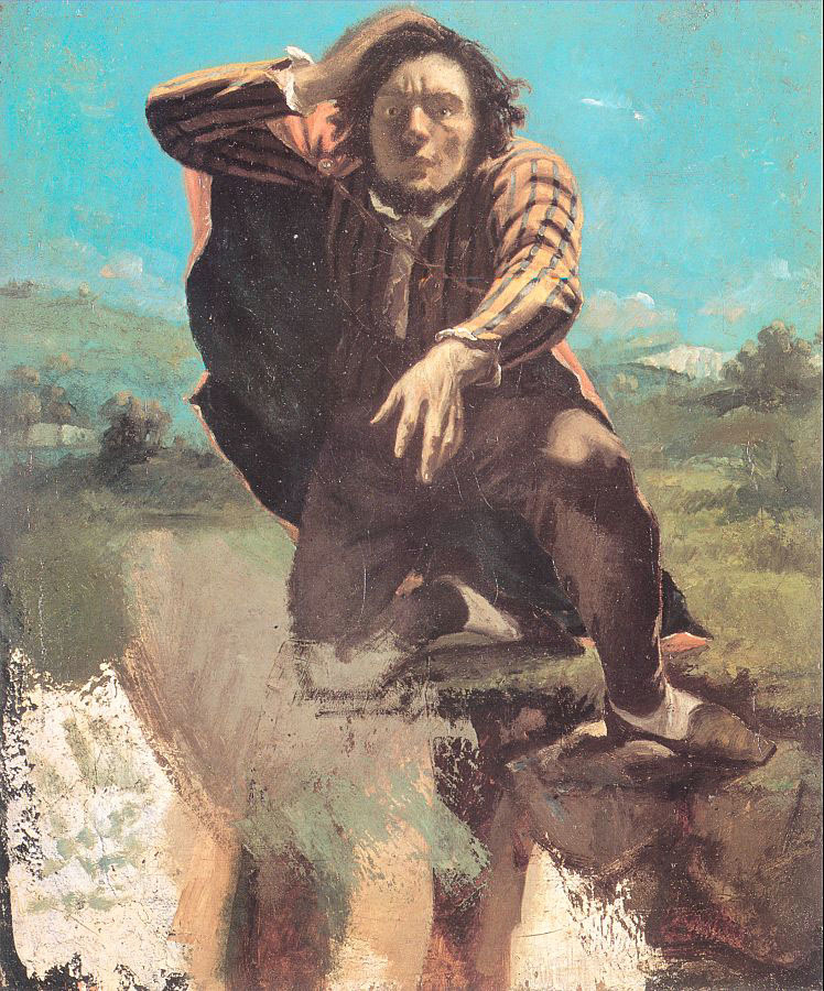 Gustave Courbet. A desperate man