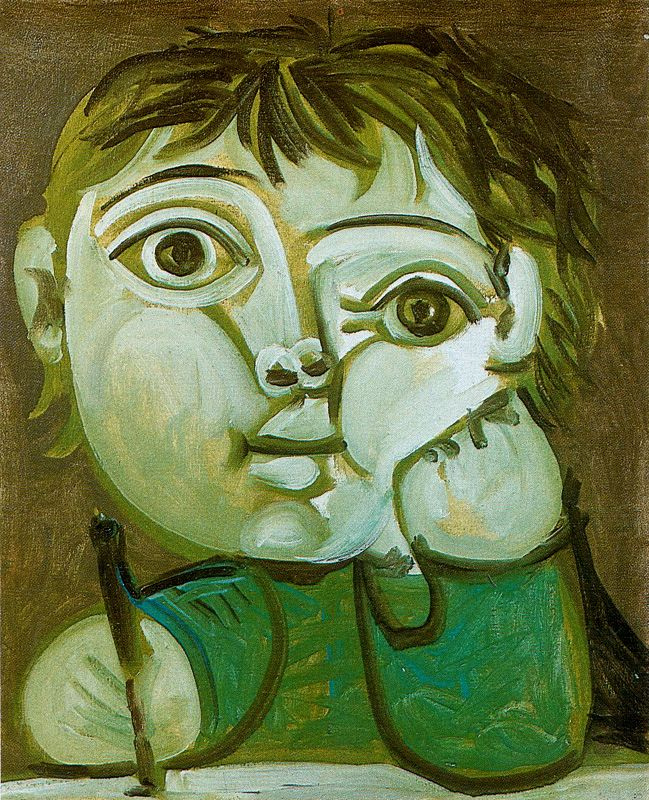 Pablo Picasso Writing Claude 1951 38 46 Cm Descriptif De L uvre pablo-picasso-writing-claude-1951-38-46-cm-descriptif-de-l-uvre