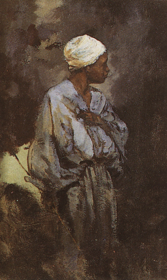 Vasily Dmitrievich Polenov. Eselfahrer in Kairo