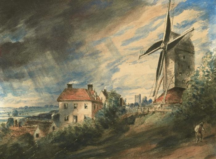 John Constable. Mill, Colchester