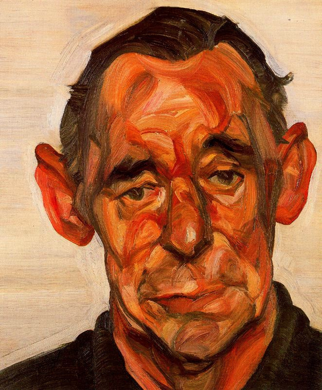 Lucien Freud. John deekin