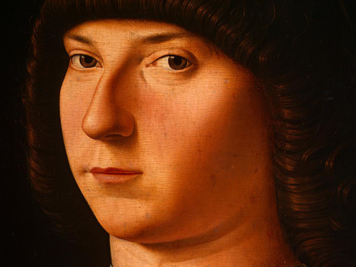 Антонелло да Мессина. Портрет молодого человека
