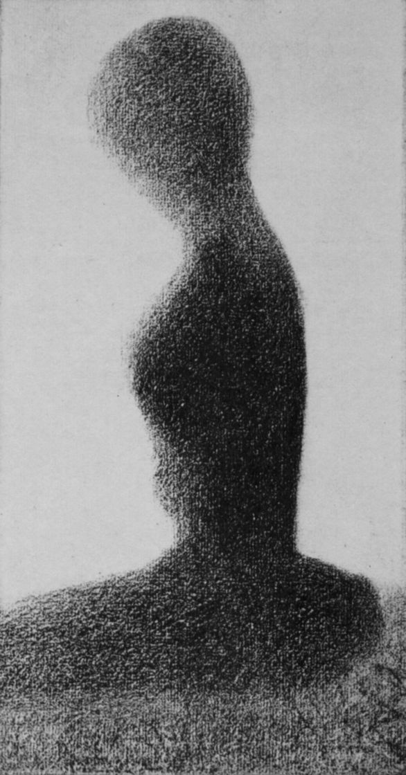 Georges Seurat. Seated girl