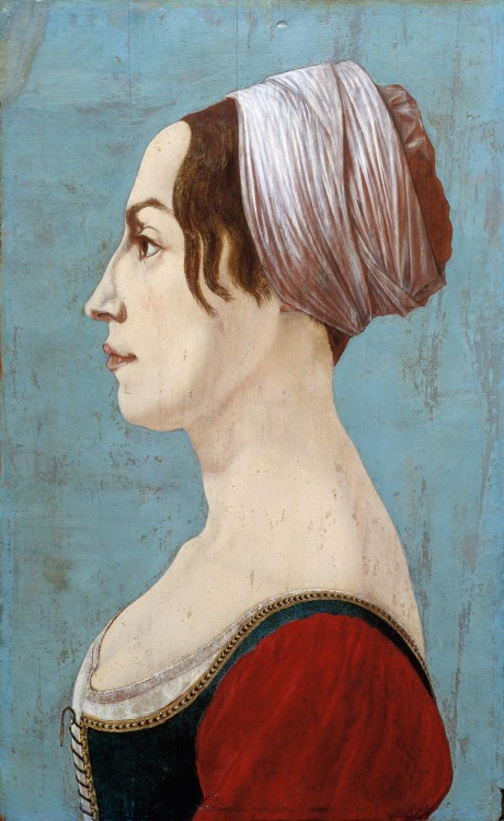 Pierrot del Pollayolo. Portrait de femme