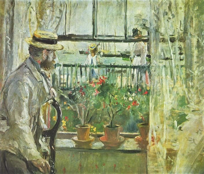 In England (eugène Manet on the Isle of Wight)