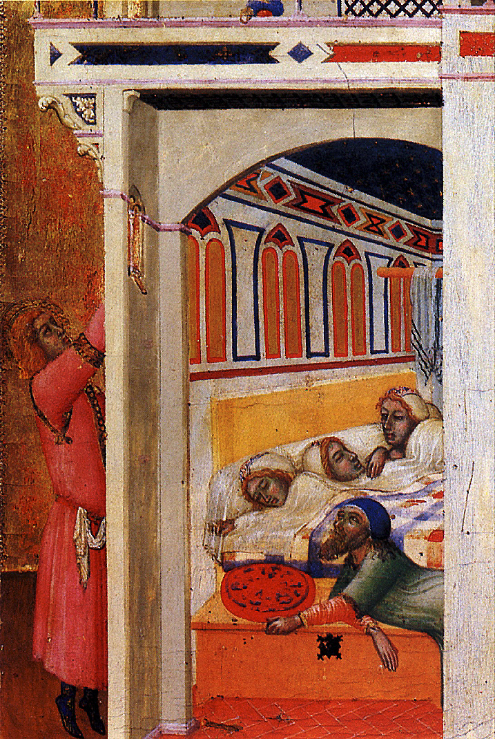 Ambrogio Lorenzetti. The Charity Of St. Nicholas Of Myra