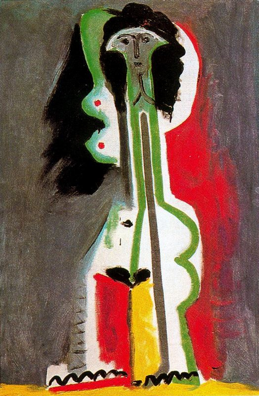 Pablo Picasso. Standing Nude