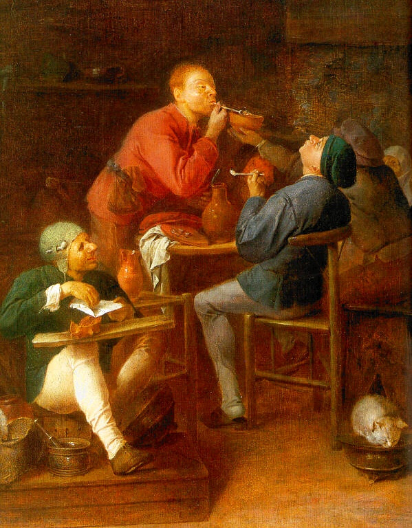 Adriaen Brouwer. Smokers