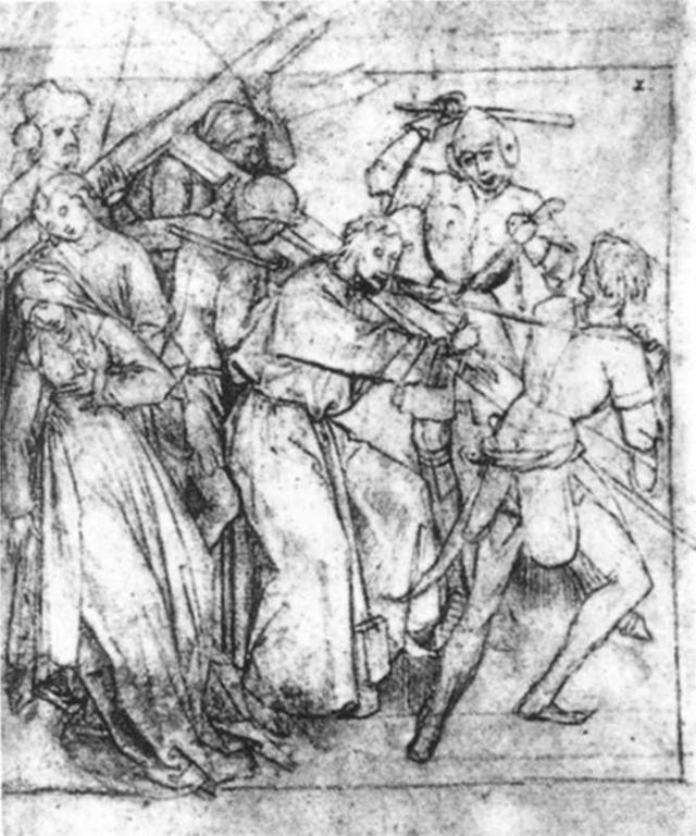 Hieronymus Bosch. The Carrying Of The Cross