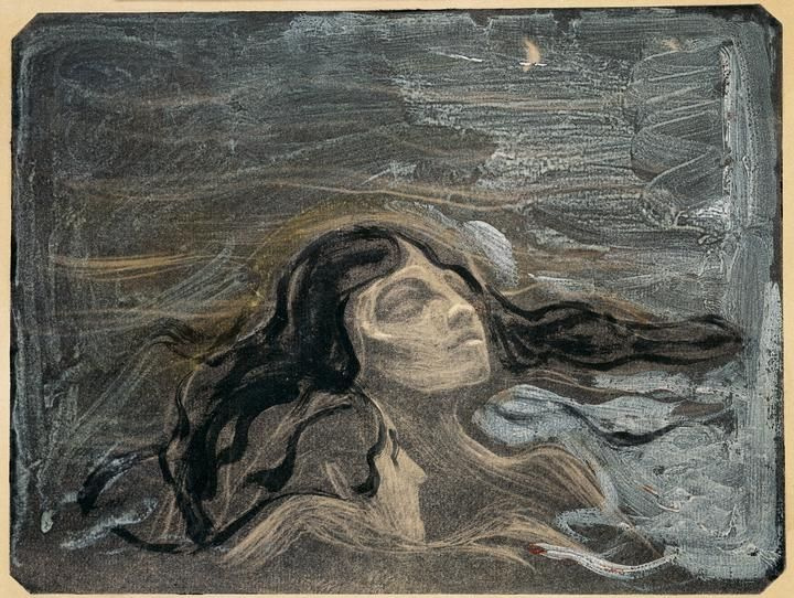 Edward Munch. On waves of love