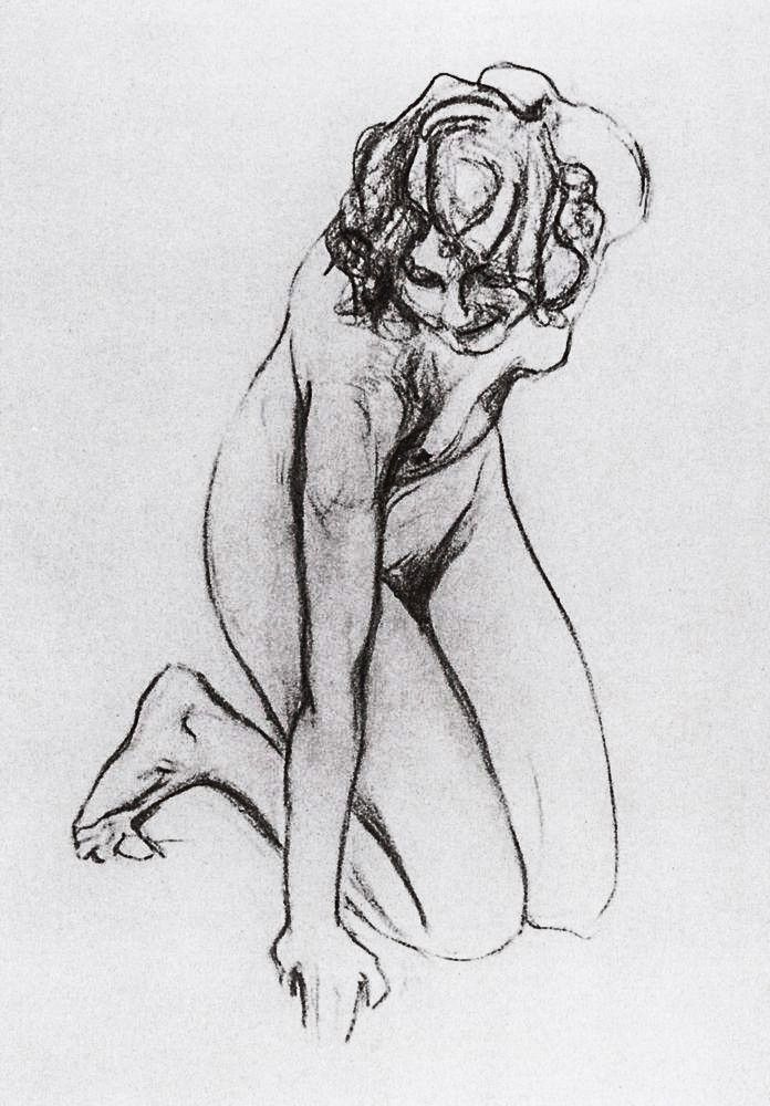 Valentin Aleksandrovich Serov. Nude Woman