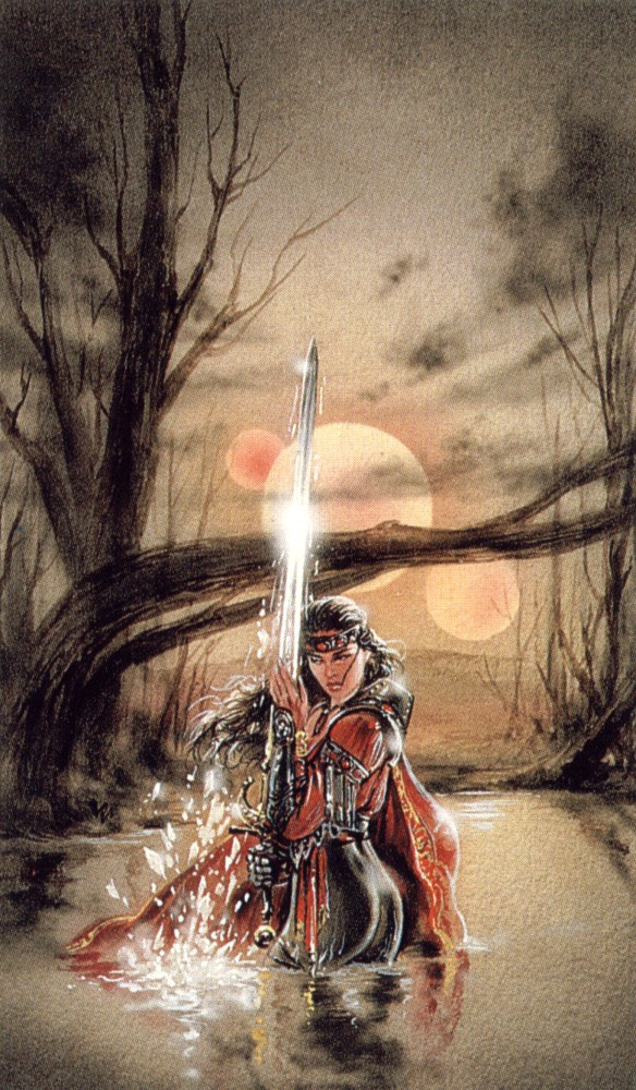 Luis Royo. Seven swords