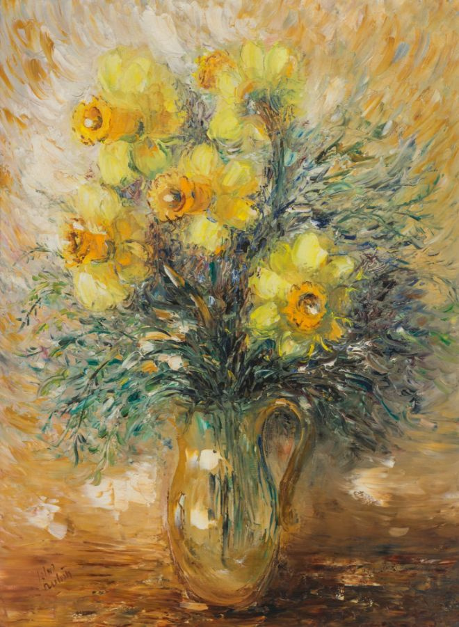 Reuven Rubin. Daffodils