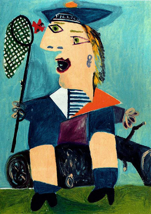 Пабло Пикассо. Майя в матроске