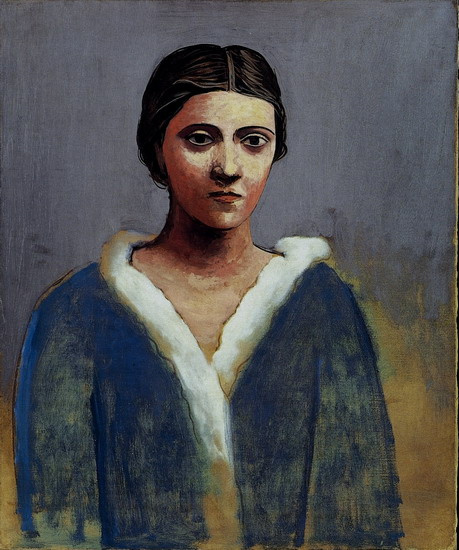 Pablo Picasso. Porträt einer Frau (Olga)