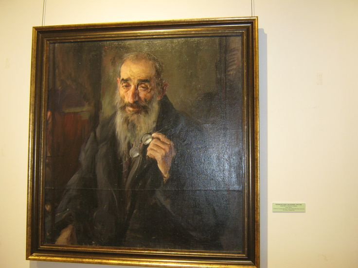 Portrait of old greek