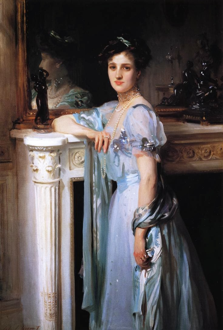 John Singer Sargent. Frau Luis Raphael