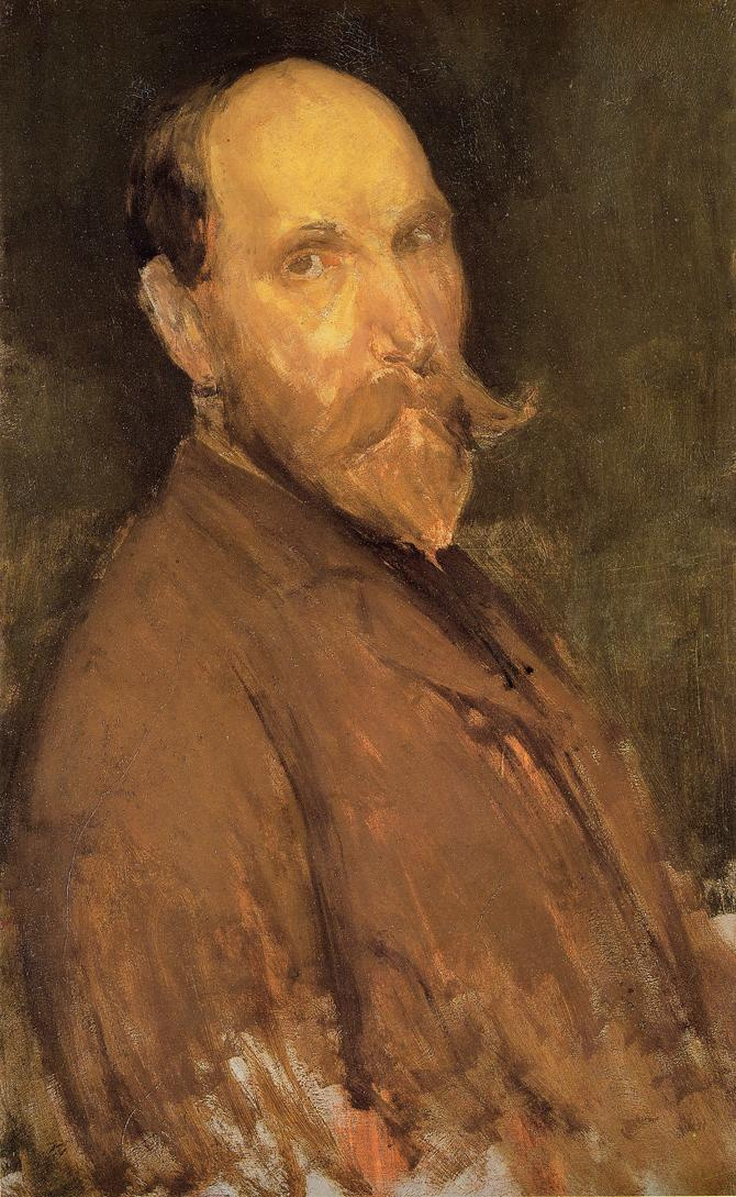 James Abbot McNeill Whistler. Portrait Of Charles L. Freer