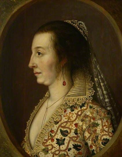 William Larkin. Portrait of Countess Shirley