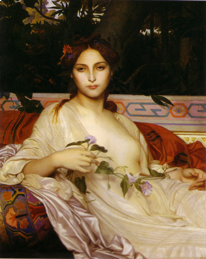 Woman with flowers by Alexandre Cabanel: History, Analysis & Facts