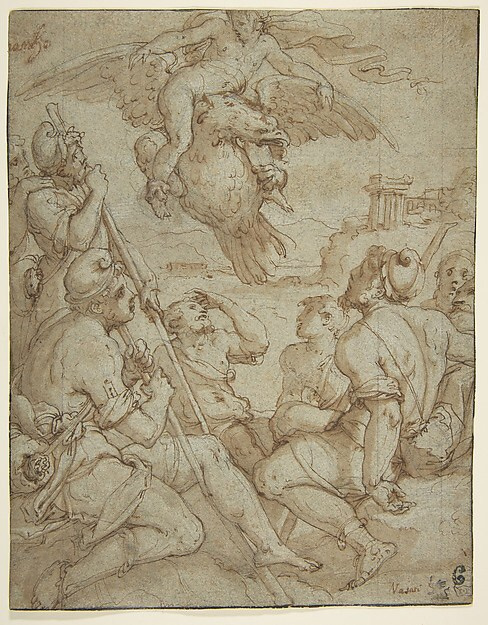 Giorgio Vasari. The Abduction Of Ganymede