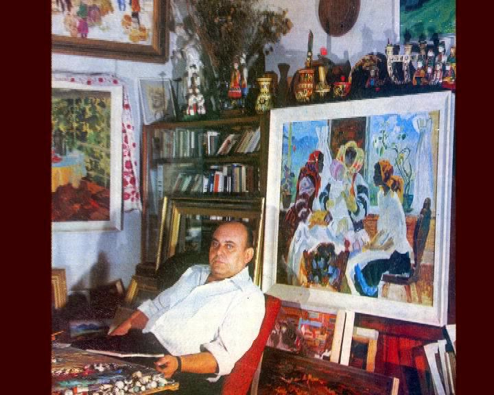 Vadim Odainik (1925-1984) Self-Portrait 1946