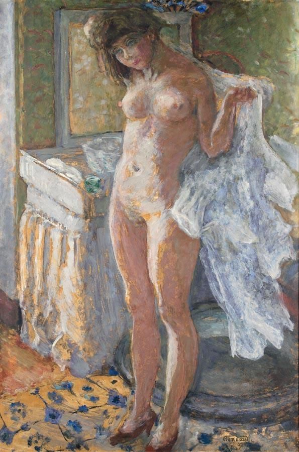 Pierre Bonnard. In the bathroom