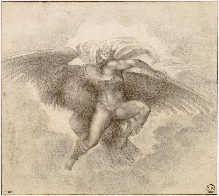 Michelangelo Buonarroti. The Abduction Of Ganymede