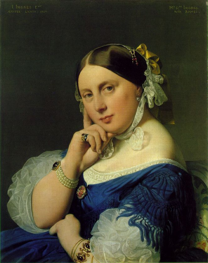 Jean Auguste Dominique Ingres. Delphine Ramel, Madame Ingres