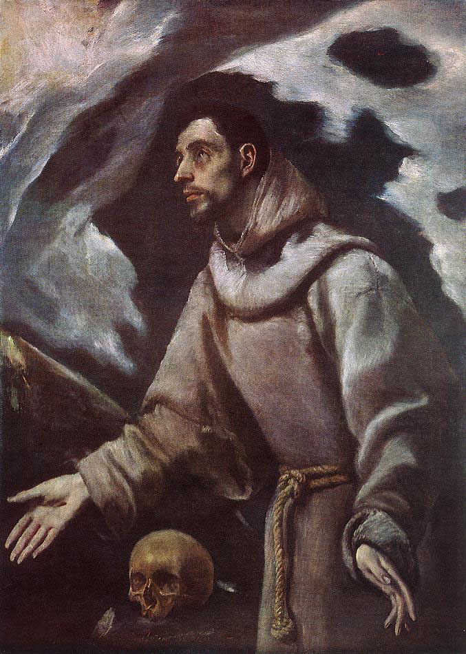 Domenico Theotokopoulos (El Greco). St. Francis